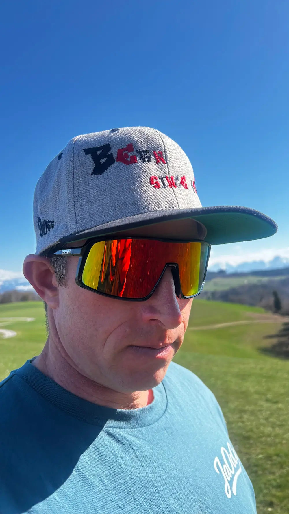 Bern Since 1191 Snapback Cap Lifestyle View — JaOcCo
