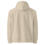 Hoodie Unwritten, klassische Passform in Sand (Desert Dust), Rückansicht ohne Aufdruck