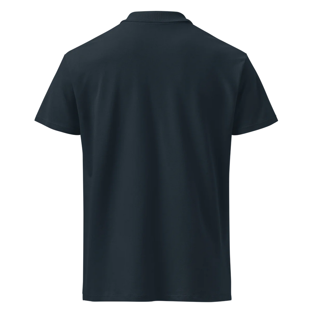 Polo L’Essentiel in Navy, Rückansicht ohne Aufdruck