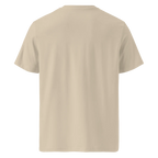 Unwritten classic-fit t-shirt in sand (Desert Dust), plain back view