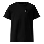 Silence T-Shirt Black Front View — JaOcCo