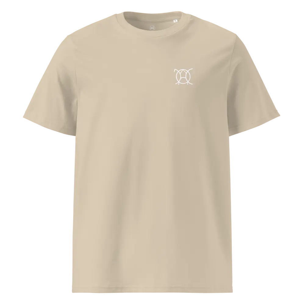 Silence T-Shirt Desert Dust Front View — JaOcCo