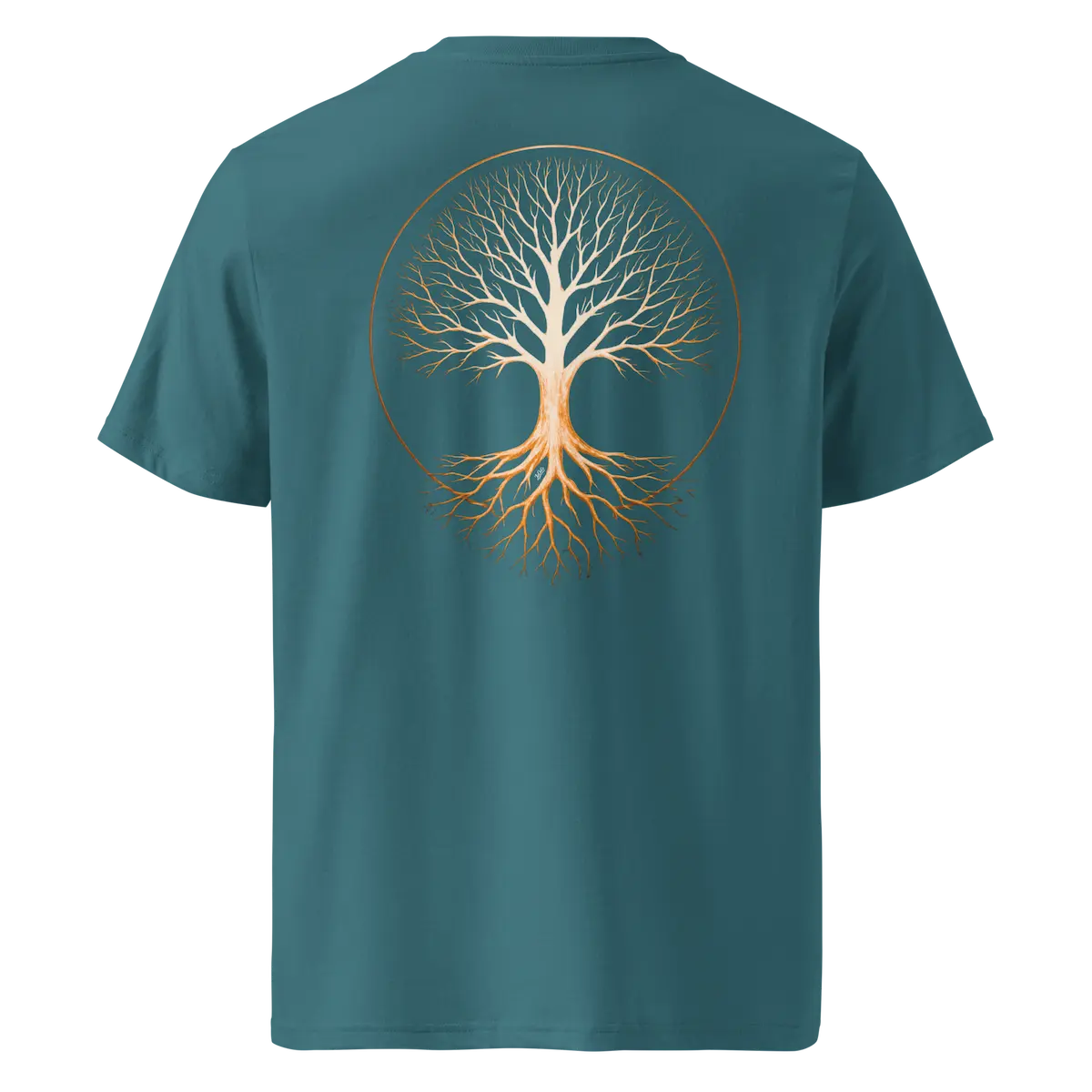 Tree of Life T-Shirt Stargazer Back View — JaOcCo
