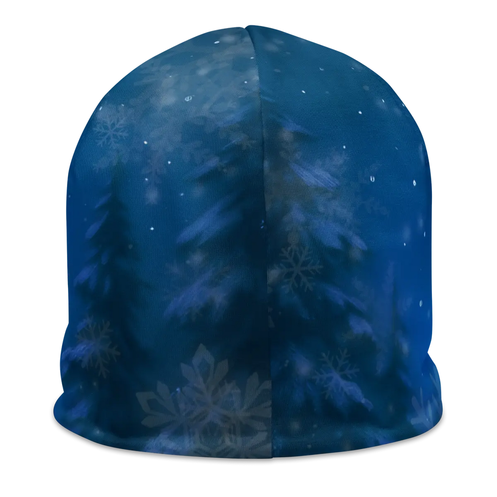 All-Over Streetwear Beanie – Blue Edition