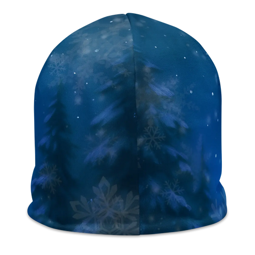 All-Over Streetwear Beanie – Blue Edition