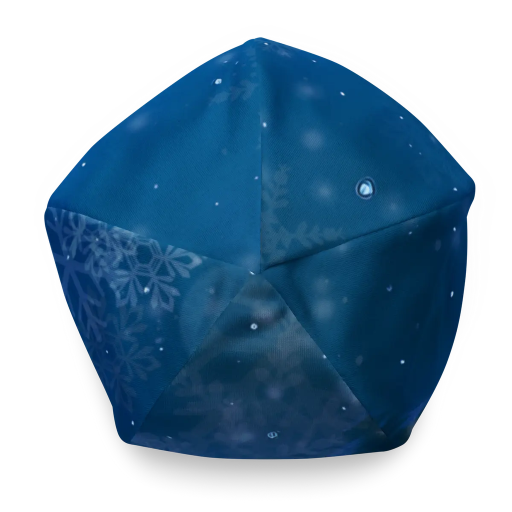 All-Over Streetwear Beanie – Blue Edition