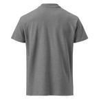 L'Essentiel Premium Polo Grey Back View — JaOcCo