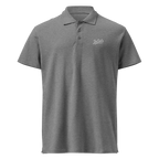 L'Essentiel Premium Polo Grey Front View — JaOcCo
