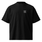 Freedom Statement Tee Black Front View — JaOcCo