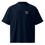 Freedom Statement Tee Navy Front View — JaOcCo